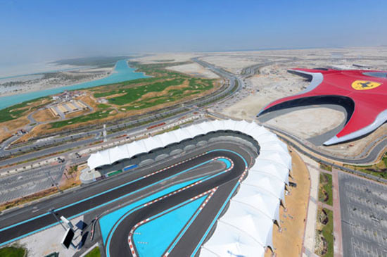 Ferrari World Abu Dhabi the largest indoor and first ferrari theme park 
